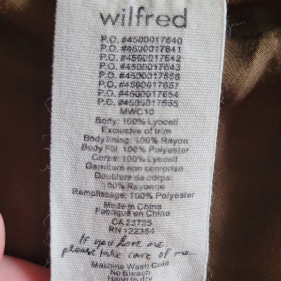 Aritzia Wilfred quilted jacket size 2 - Picture 15 of 16